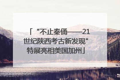 “不止秦俑——21世纪陕西考古新发现”特展亮相美国加州