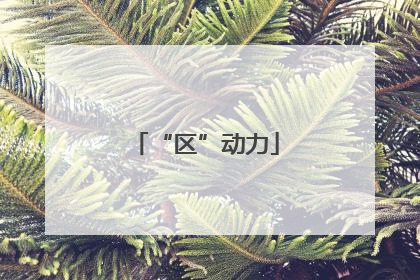 “区”动力