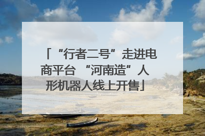 “行者二号”走进电商平台 “河南造”人形机器人线上开售
