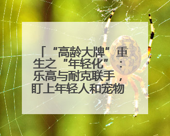 “高龄大牌”重生之“年轻化”：乐高与耐克联手，盯上年轻人和宠物的钱包