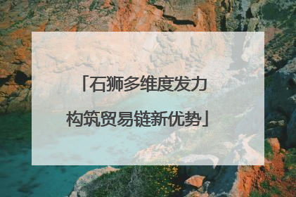 石狮多维度发力 构筑贸易链新优势