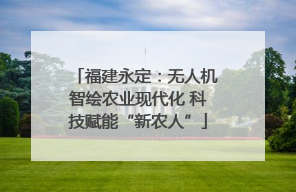 福建永定：无人机智绘农业现代化 科技赋能“新农人”