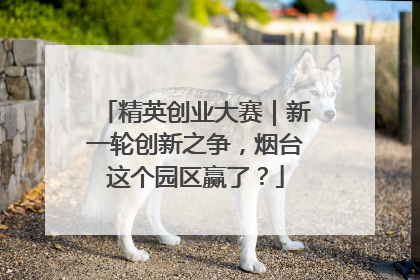 精英创业大赛｜新一轮创新之争，烟台这个园区赢了？