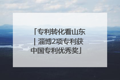 专利转化看山东｜淄博2项专利获中国专利优秀奖