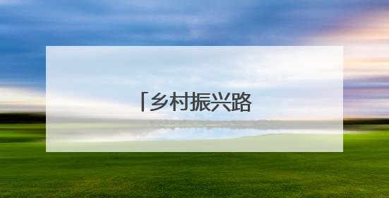 乡村振兴路上的追光者