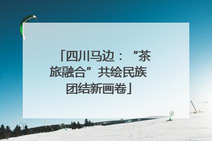 四川马边：“茶旅融合”共绘民族团结新画卷