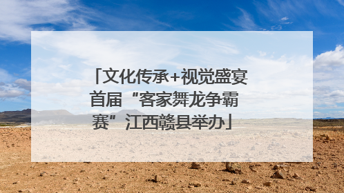 文化传承+视觉盛宴 首届“客家舞龙争霸赛”江西赣县举办