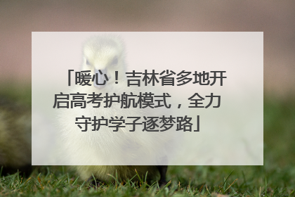 暖心！吉林省多地开启高考护航模式，全力守护学子逐梦路