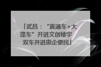 武昌：“直通车+大篷车”开进文创楼宇 双车并进惠企便民