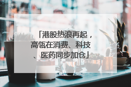 港股热浪再起，高瓴在消费、科技、医药同步加仓