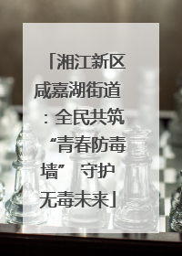湘江新区咸嘉湖街道：全民共筑“青春防毒墙” 守护无毒未来
