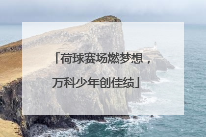 荷球赛场燃梦想，万科少年创佳绩