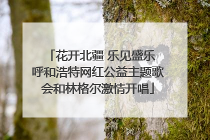 花开北疆 乐见盛乐 呼和浩特网红公益主题歌会和林格尔激情开唱