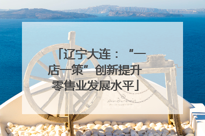 辽宁大连：“一店一策”创新提升零售业发展水平