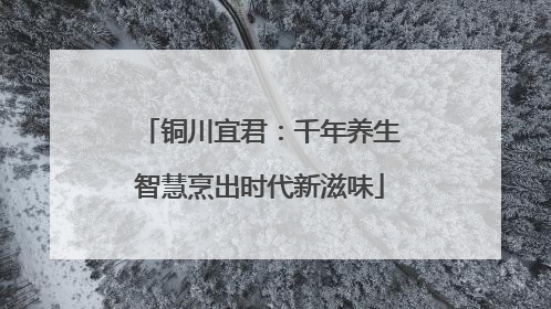 铜川宜君：千年养生智慧烹出时代新滋味
