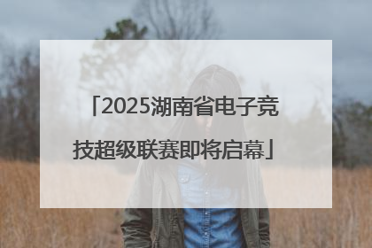 2025湖南省电子竞技超级联赛即将启幕