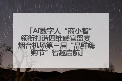 AI数字人“商小智”领衔打造四维感官盛宴 烟台机场第三届“品鲜嗨购节”智趣启航